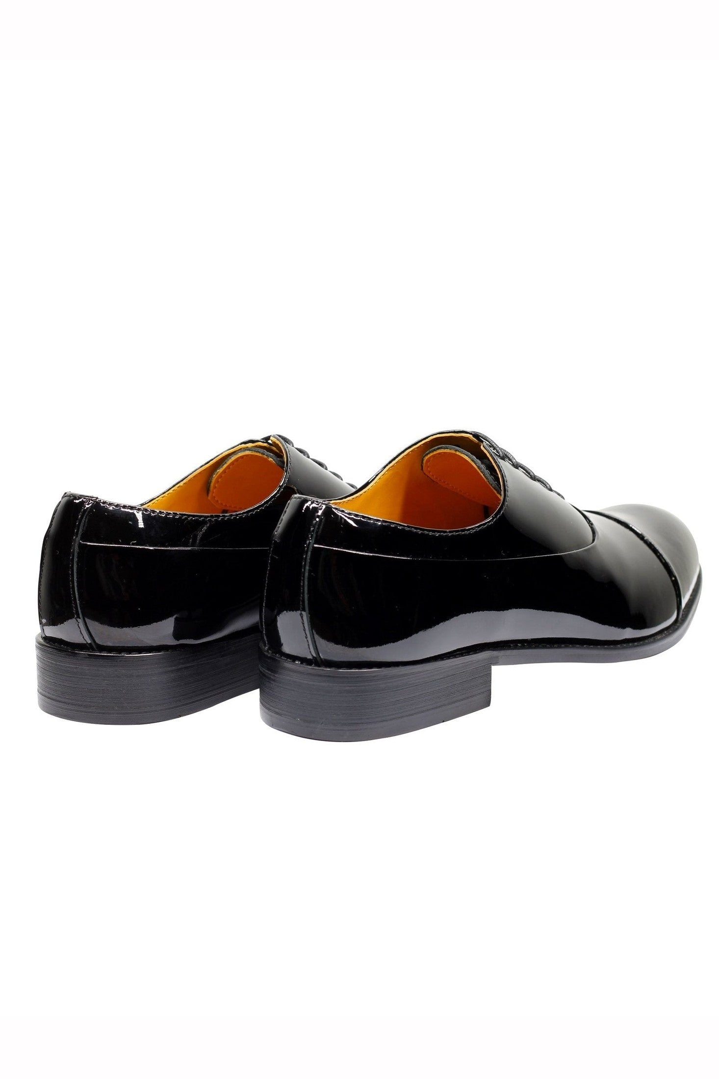BLACK PATENT OXFORDS