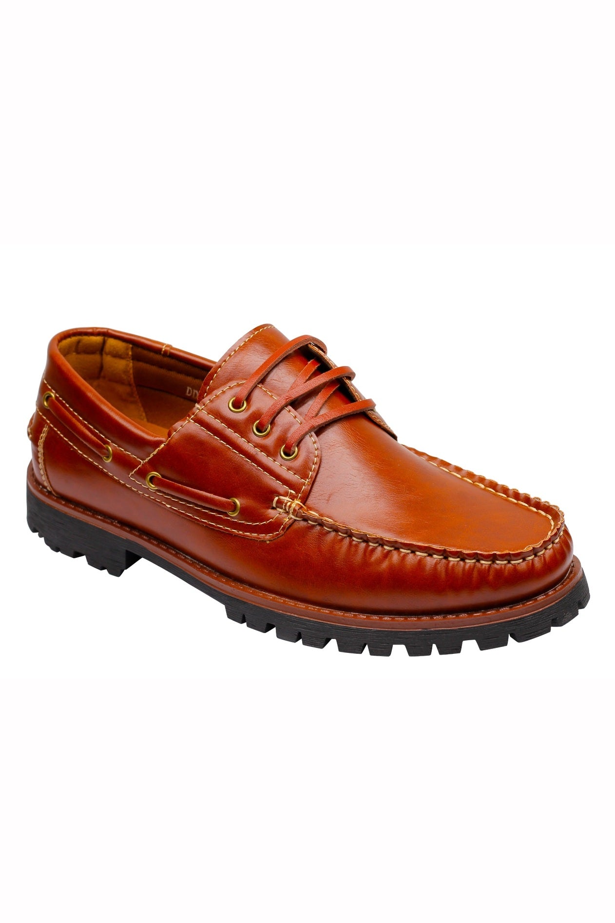 Faux Leather Boat Shoes