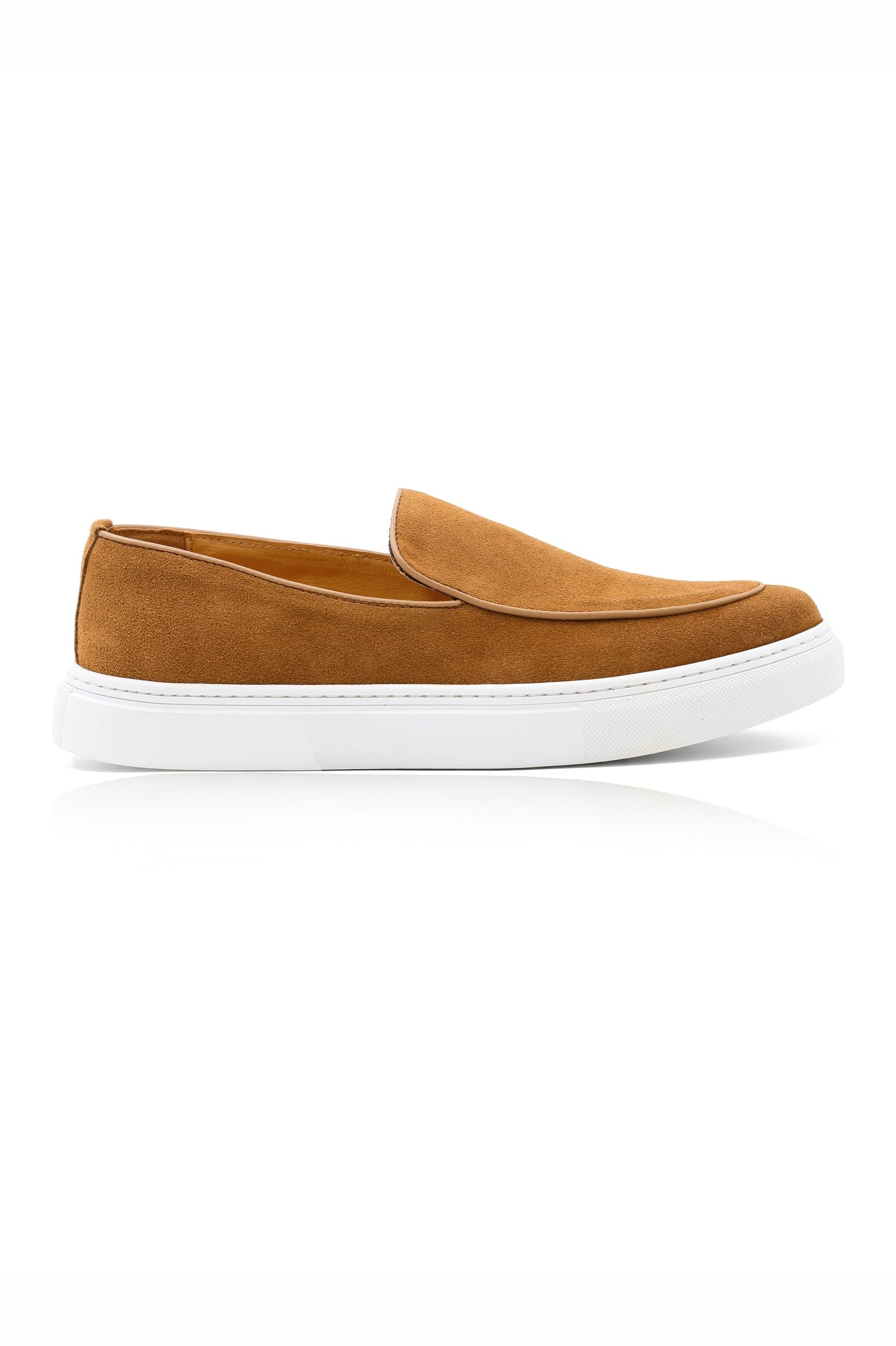 TAN SUEDE LEATHER LOAFERS