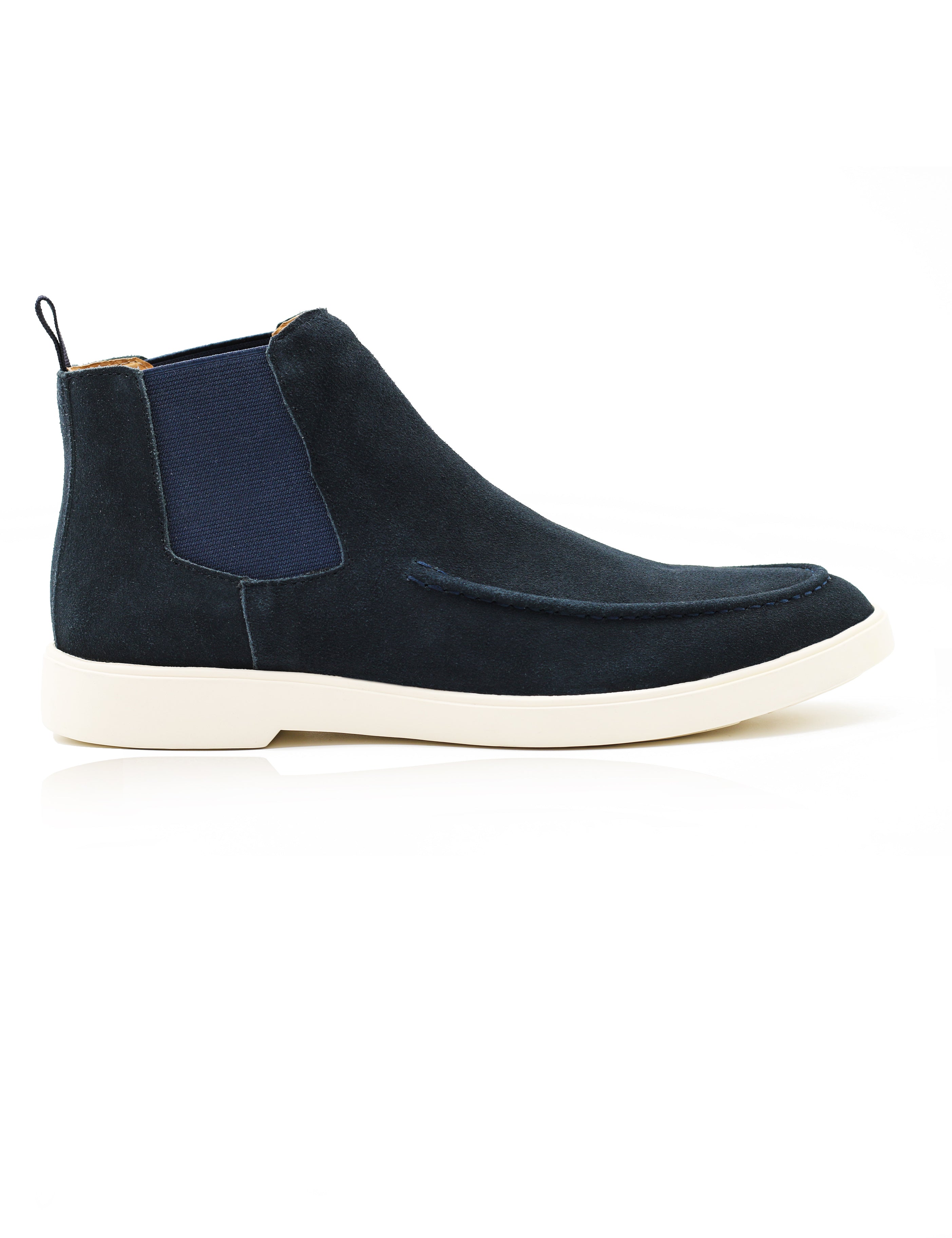 Dark navy booties best sale