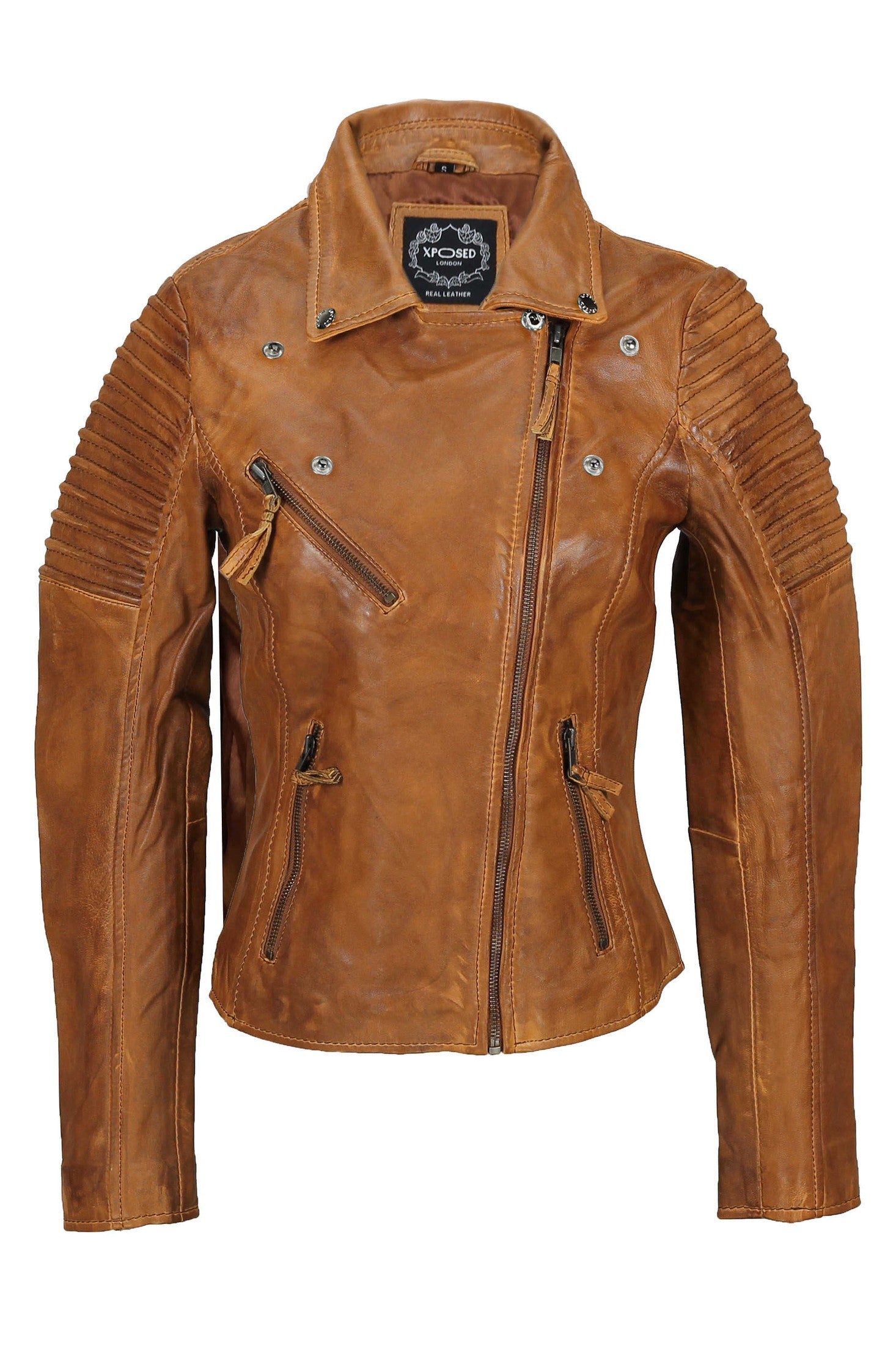Ladies Retro Biker Timber