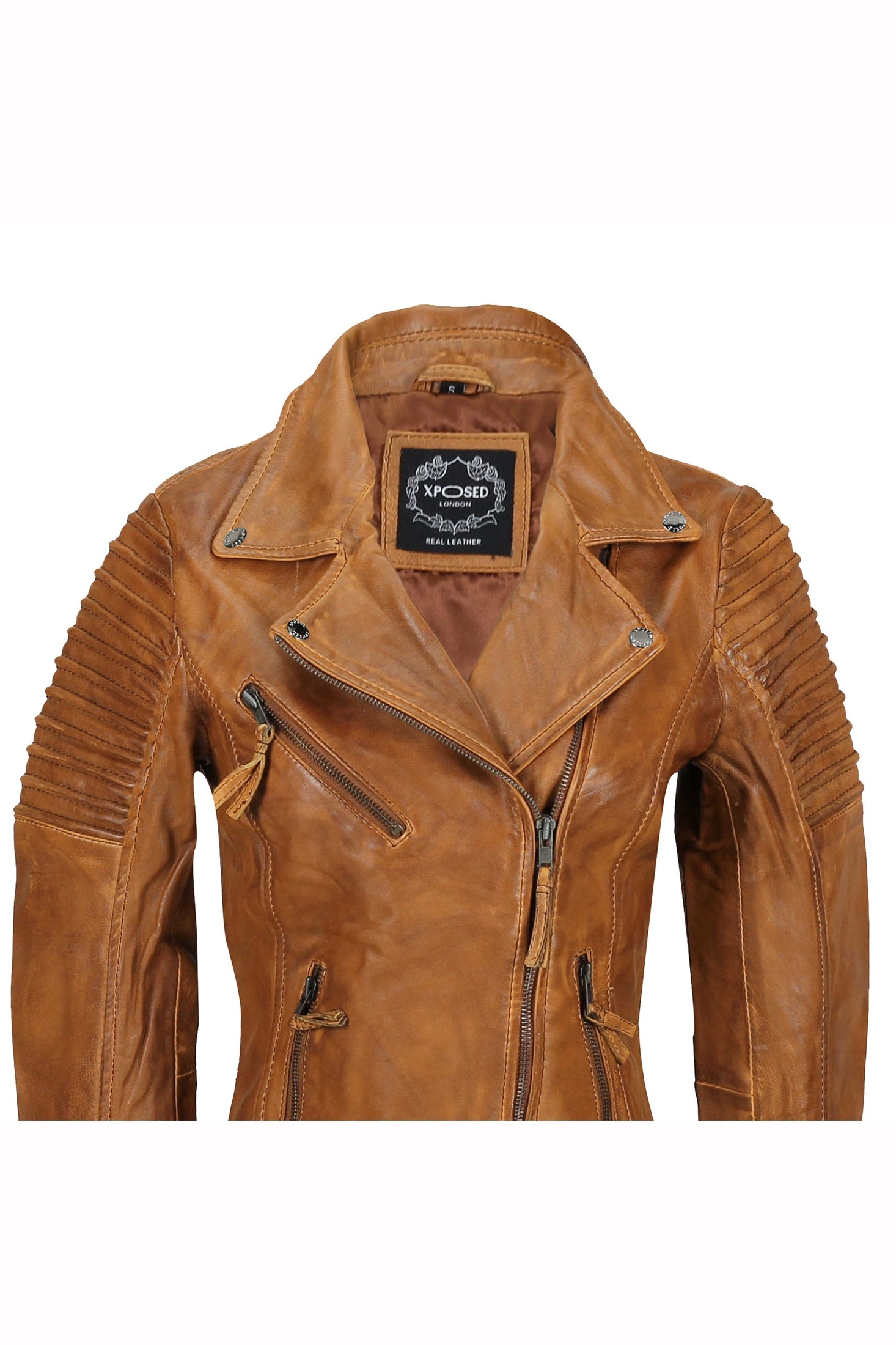 Ladies Retro Biker Timber