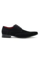 BLACK SUEDE BROGUES DRESS SHOES