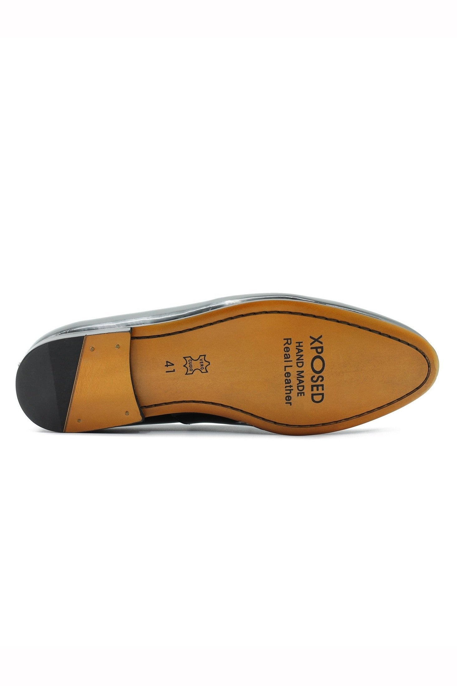 BLACK PATENT BOW LOAFER