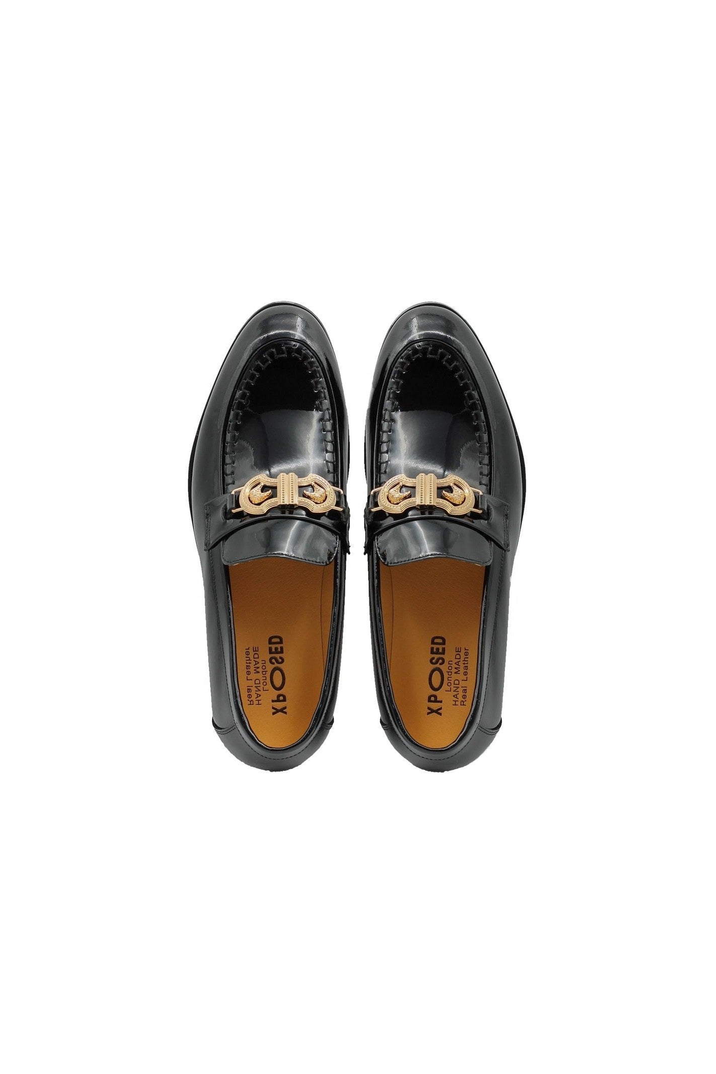 PATENT LEATHER DRESS LOAFERS