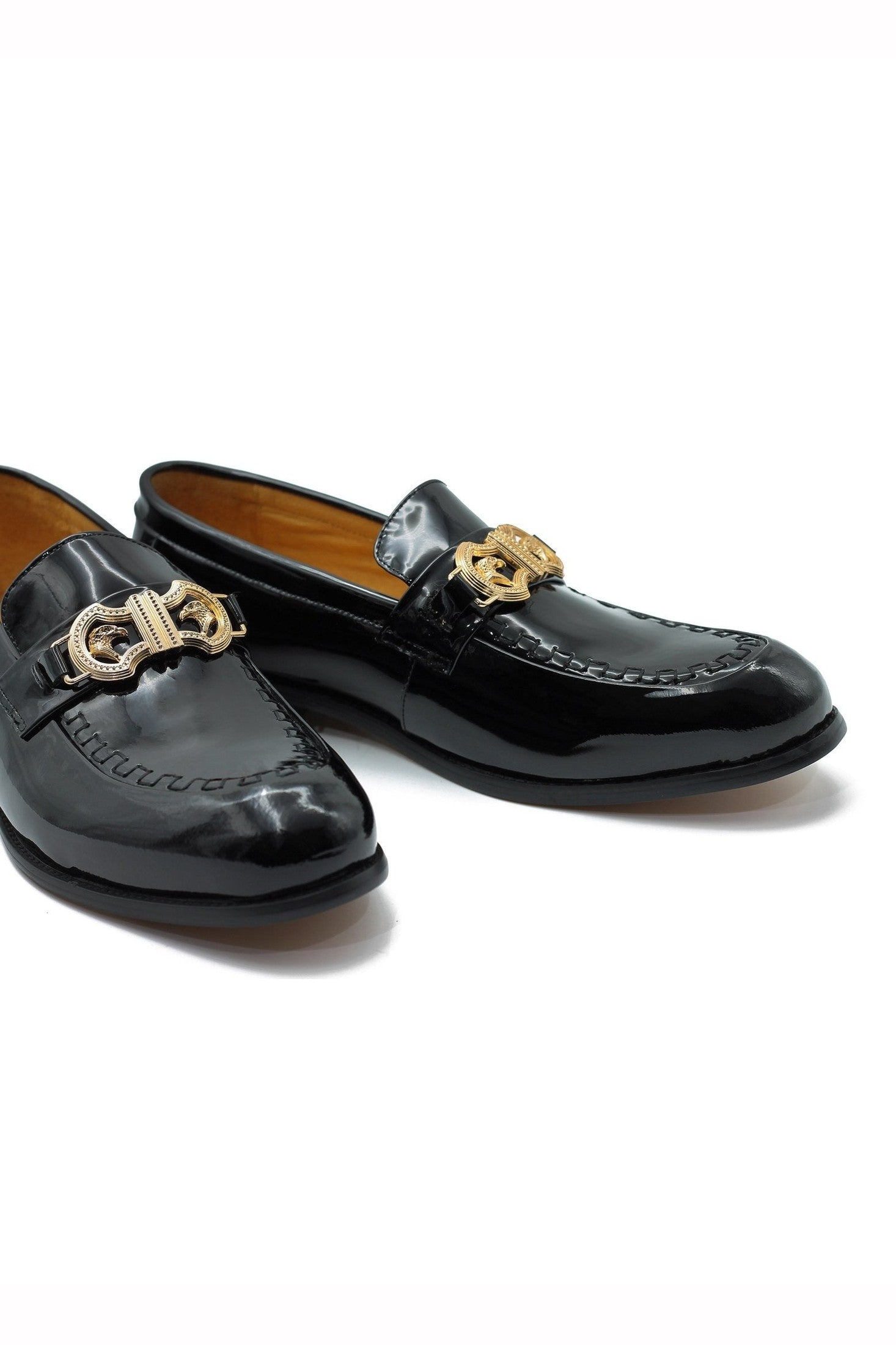PATENT LEATHER DRESS LOAFERS