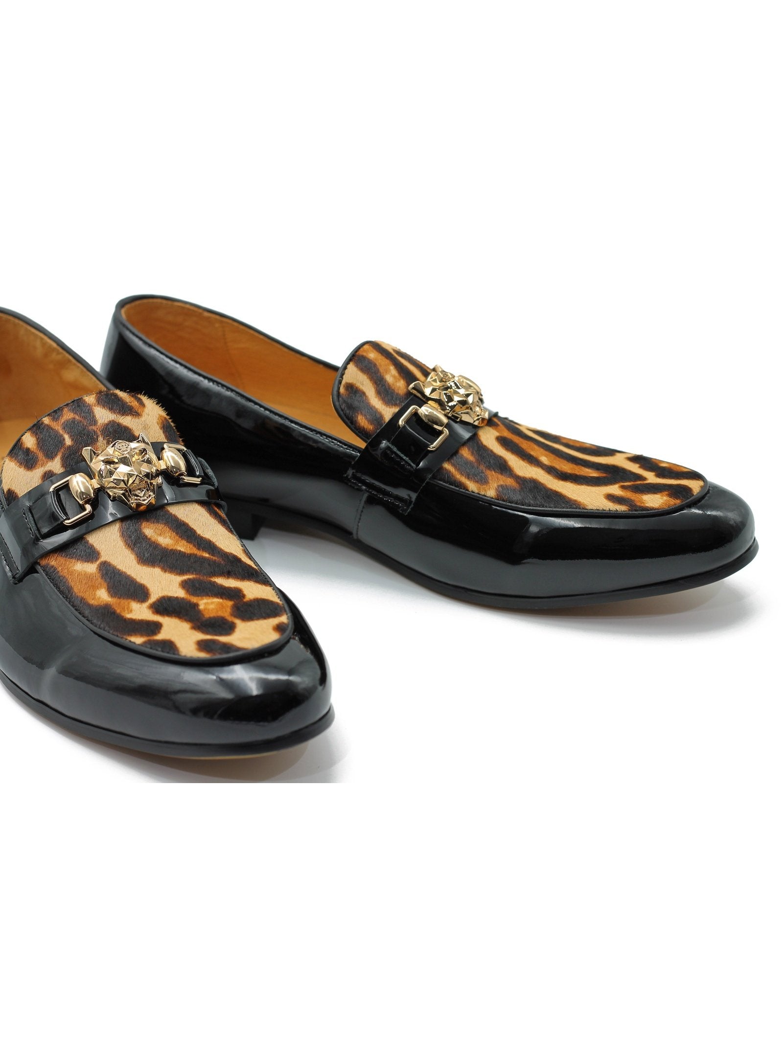 Patent leopard print shoes online