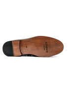 Men’s Tan Faux Leather Tassel Loafers