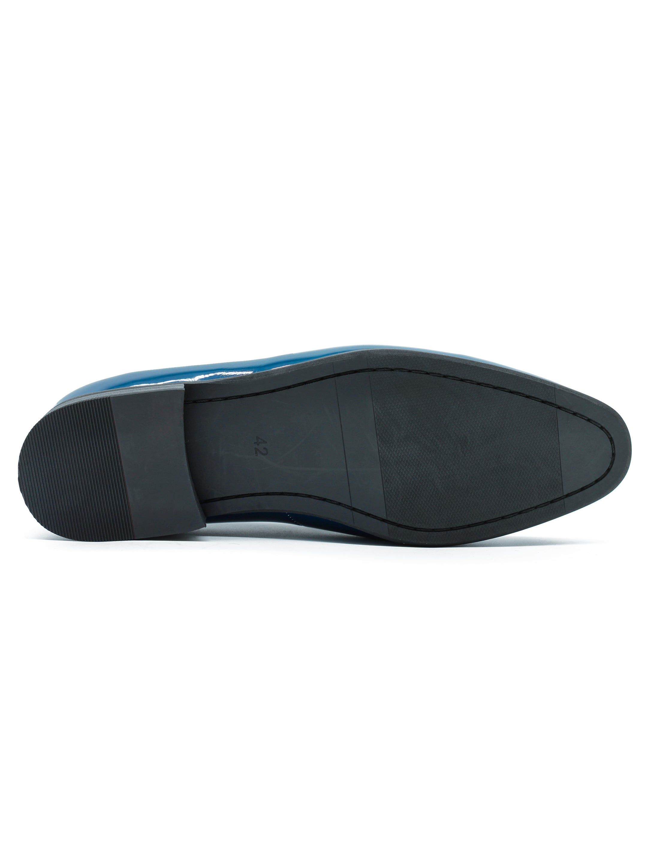 VELVET SHINY LOAFERS WITH BUCKLE