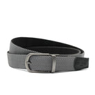 BLACK & GREY REVERSIBLE STRETCH BELT