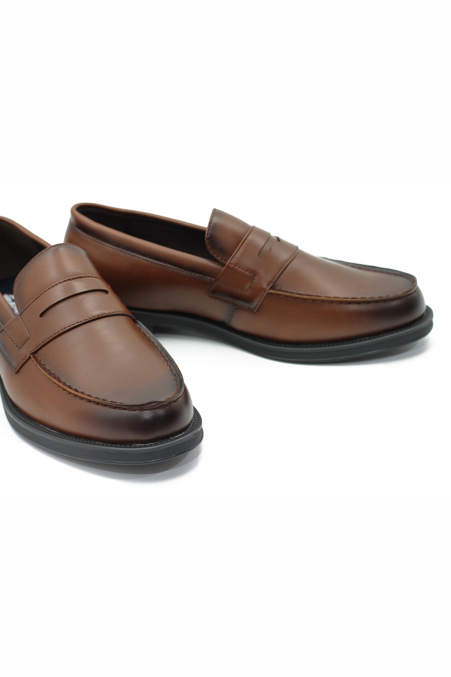 FAUX LEATHER PENNY LOAFER