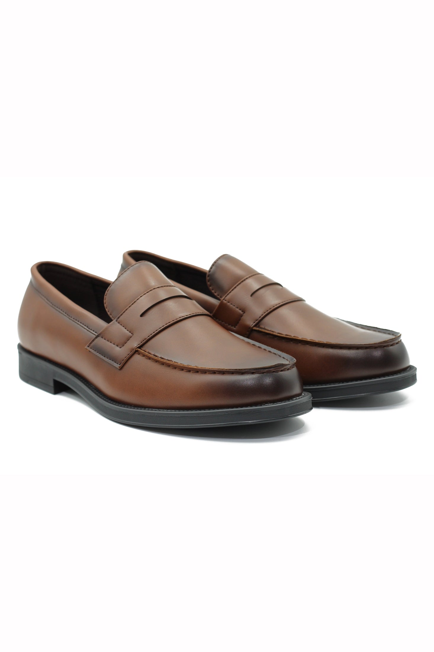 FAUX LEATHER PENNY LOAFER