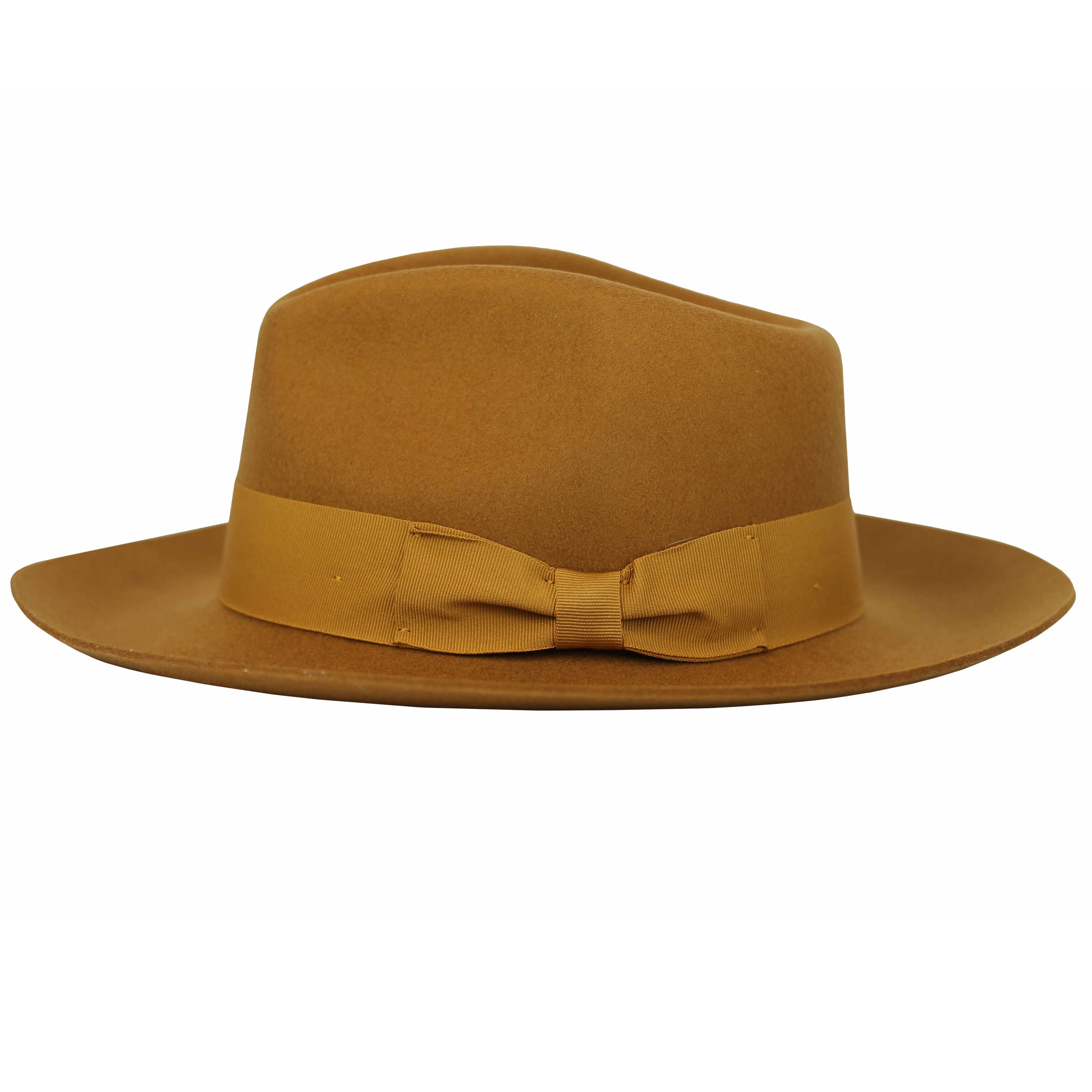 Gladwin Bond 100% Wool Musted Fedora Stiff Hat