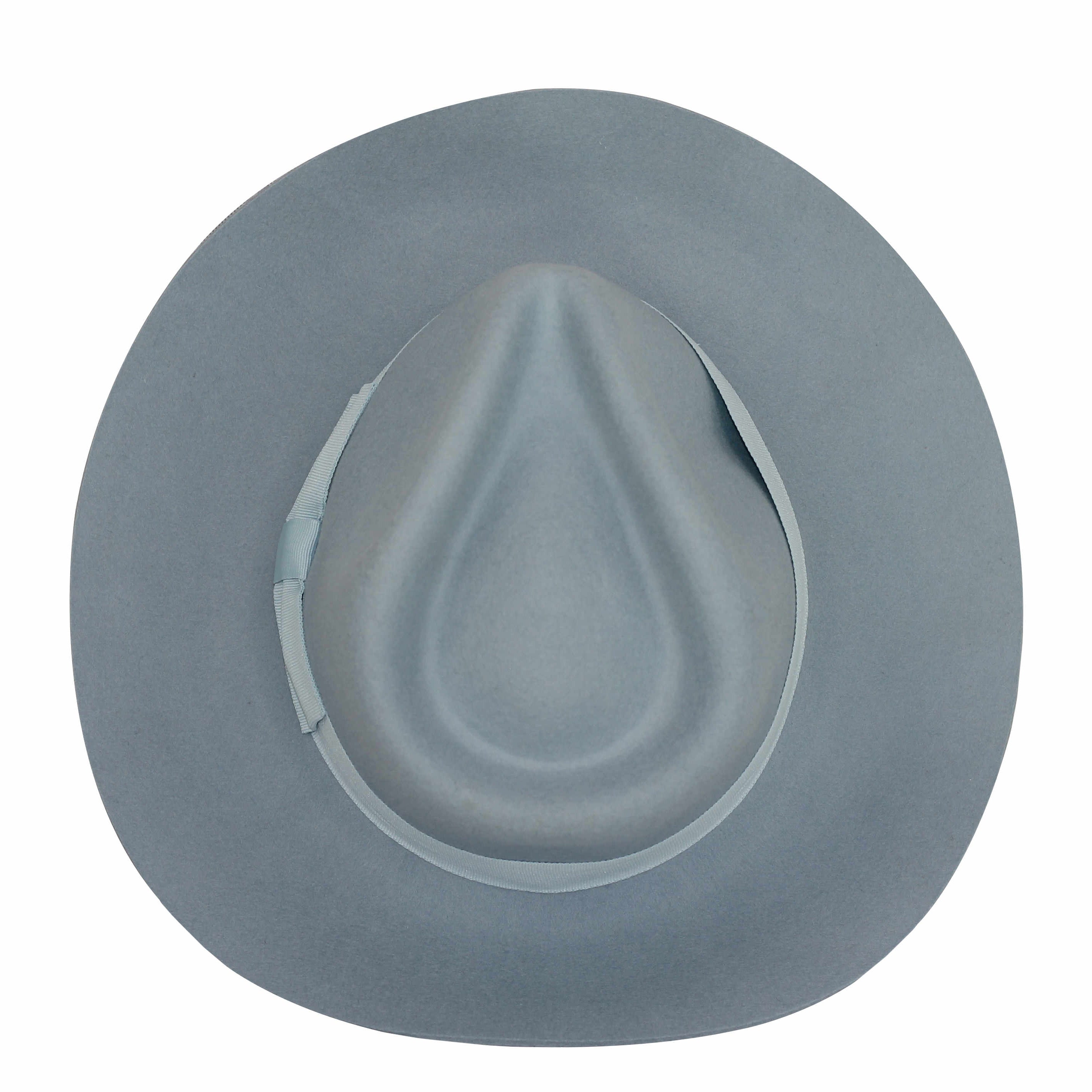 Gladwin Bond 100% Wool Blue Fedora Stiff Hat