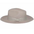 Gladwin Bond 100% Wool Cream Fedora Stiff Hat