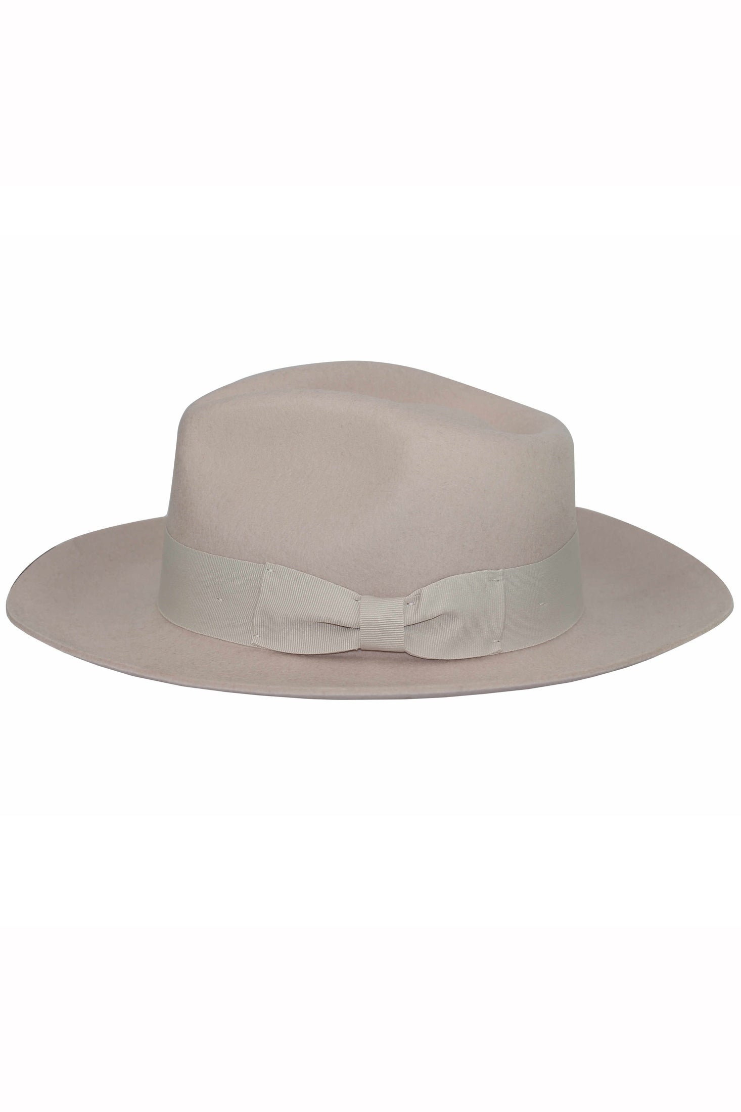 Gladwin Bond 100% Wool Cream Fedora Stiff Hat