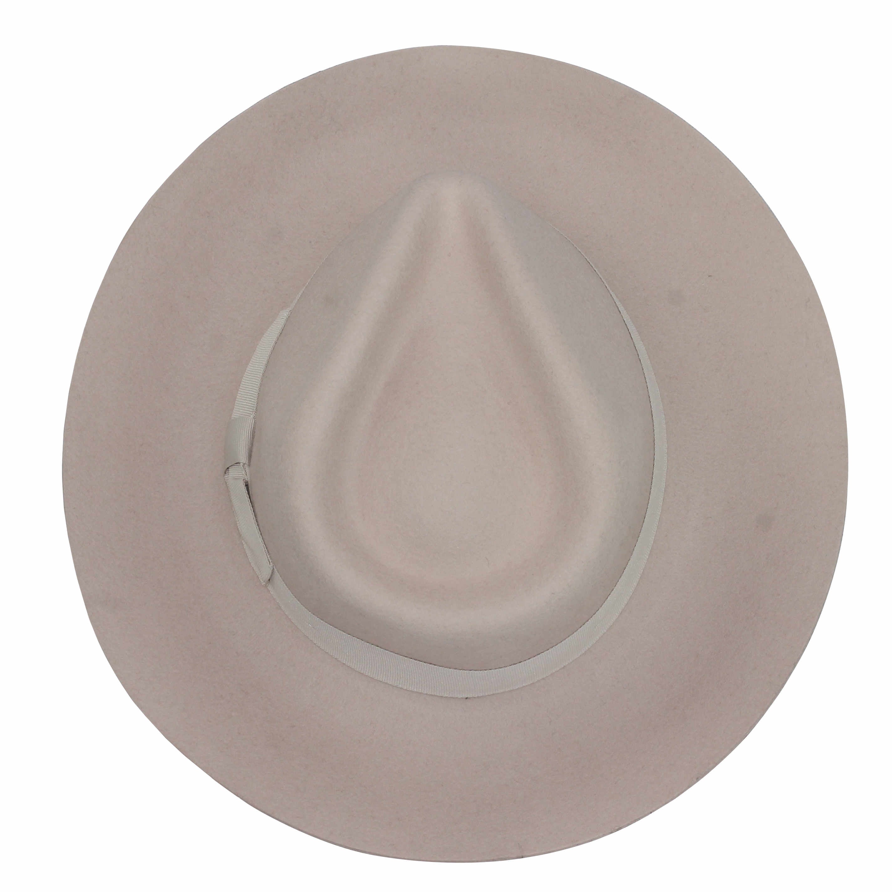 Gladwin Bond 100% Wool Cream Fedora Stiff Hat