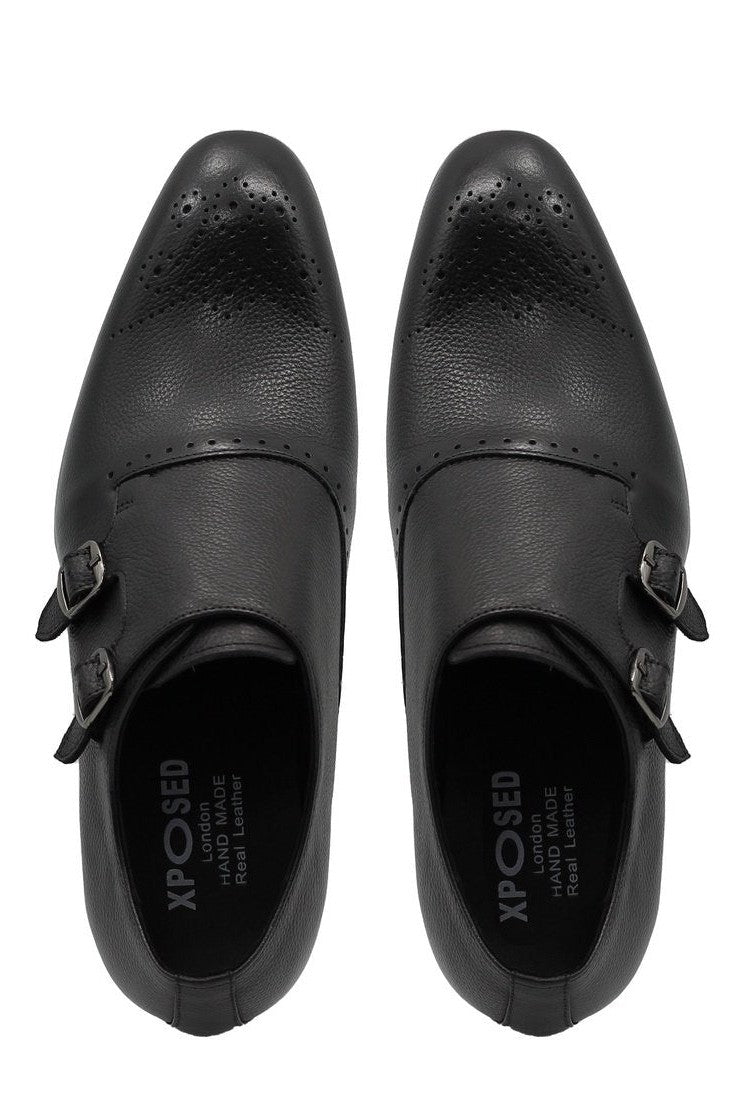 BLACK GRAIN DOUBLE MONK