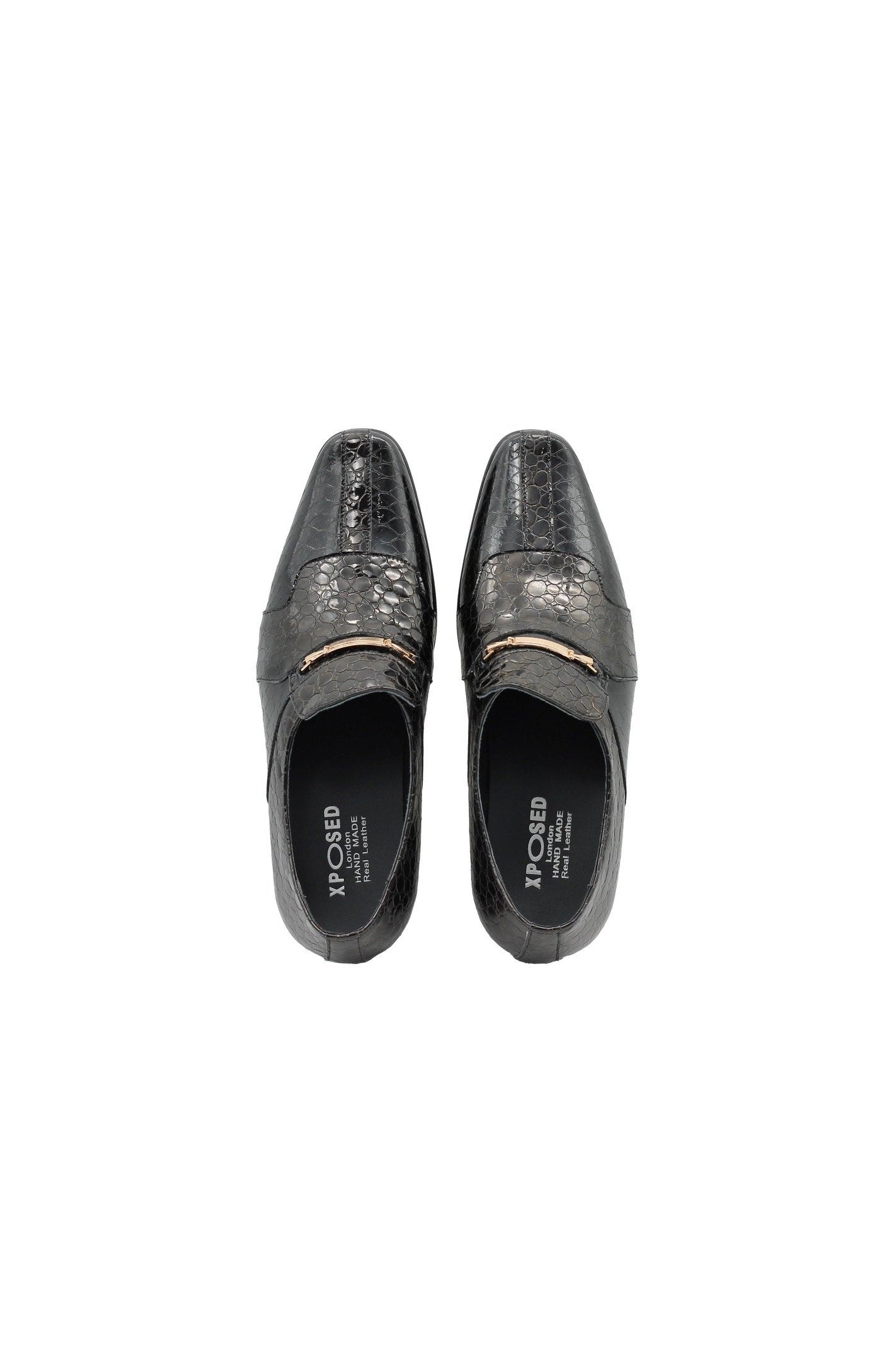 BLACK PATENT DRESS LOAFER