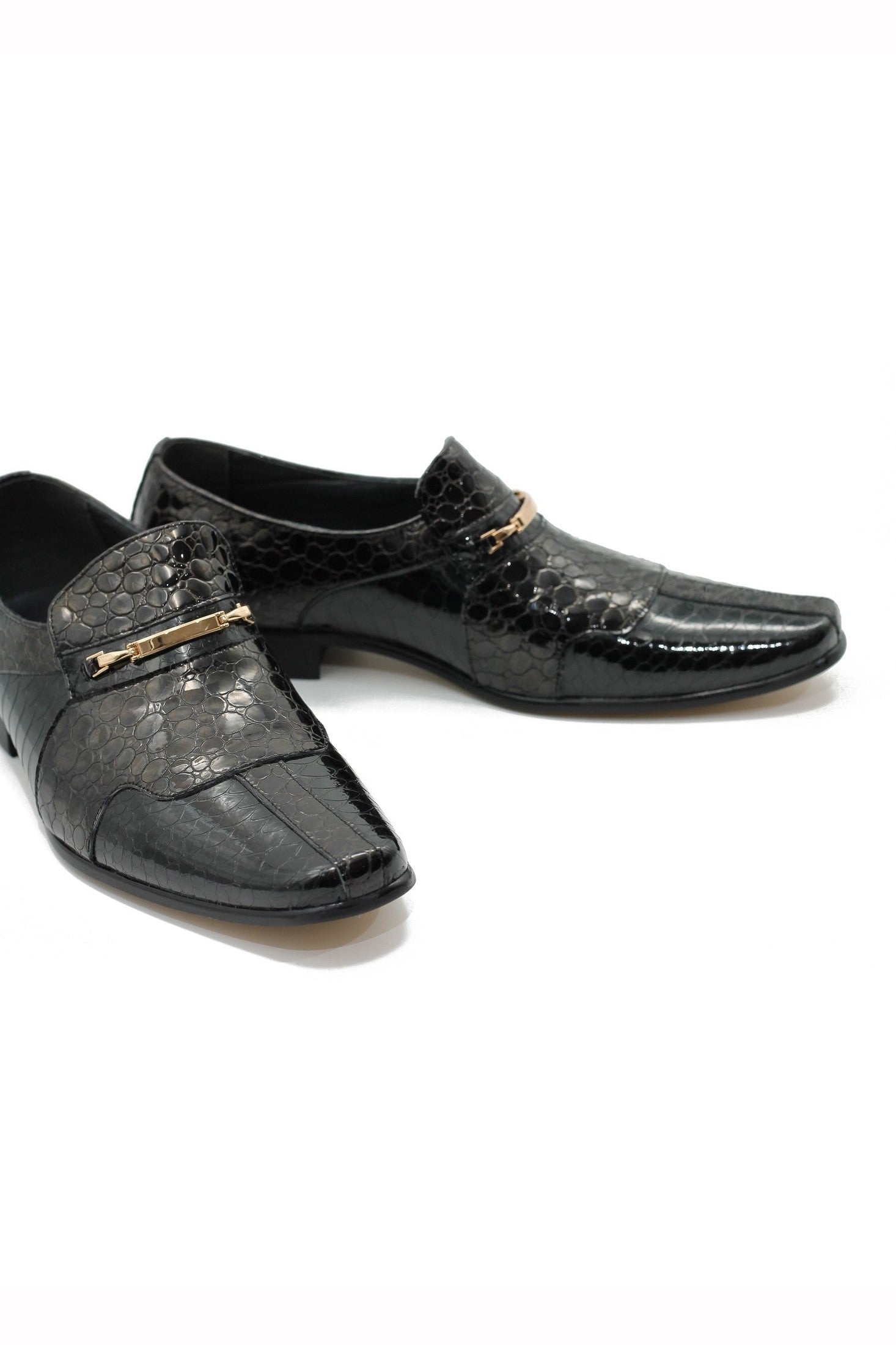 BLACK PATENT DRESS LOAFER