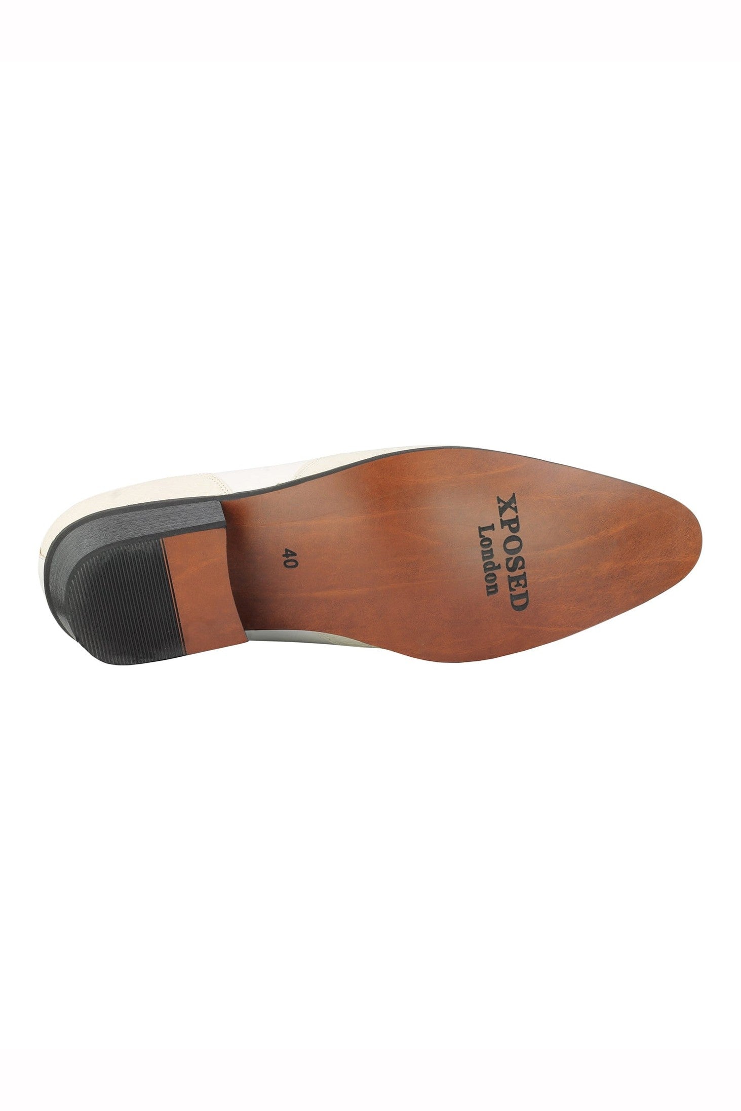 Faux Leather Emboss Loafers