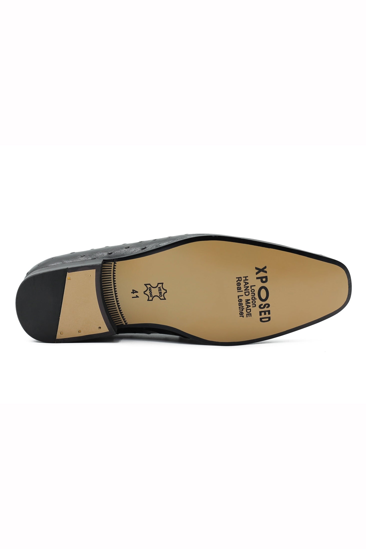 BLACK & BLUE CROC PRINT LOAFER