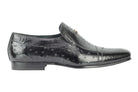 BLACK PRINTED PARTY LOAFER