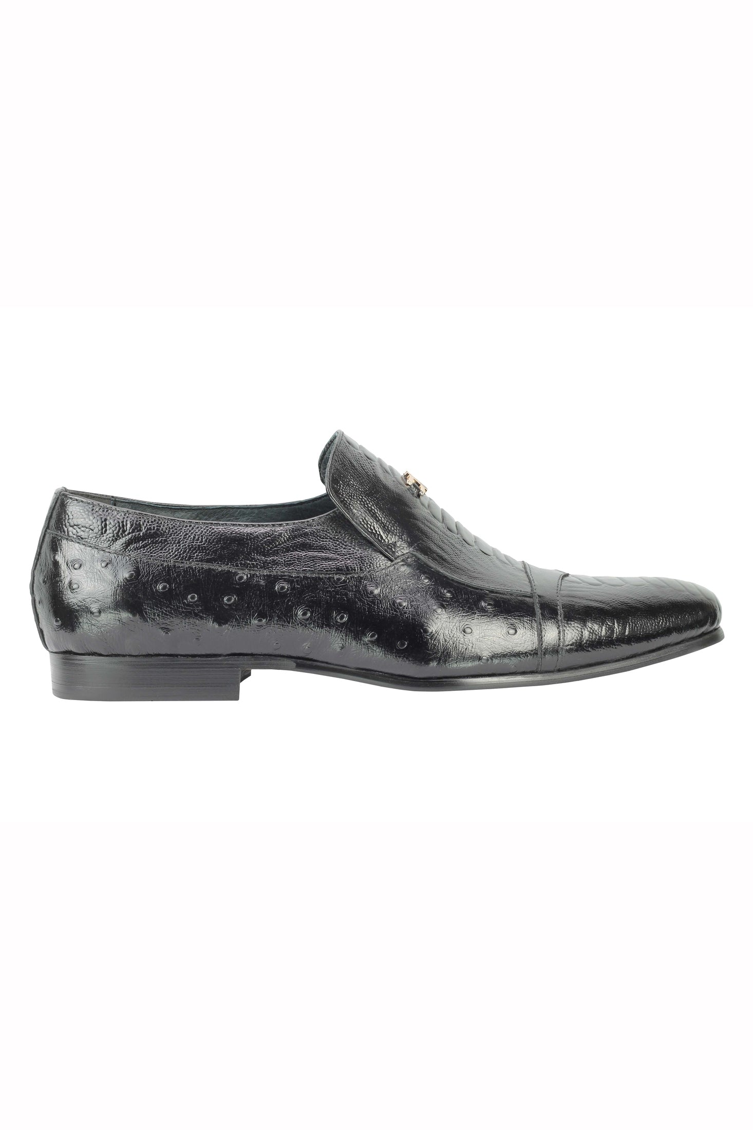 BLACK PRINTED PARTY LOAFER