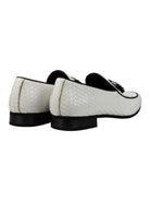 MENS VINTAGE WOVEN LEATHER LINED TASSEL MOCCASIN LOAFERS RETRO SMART CASUAL SHOES