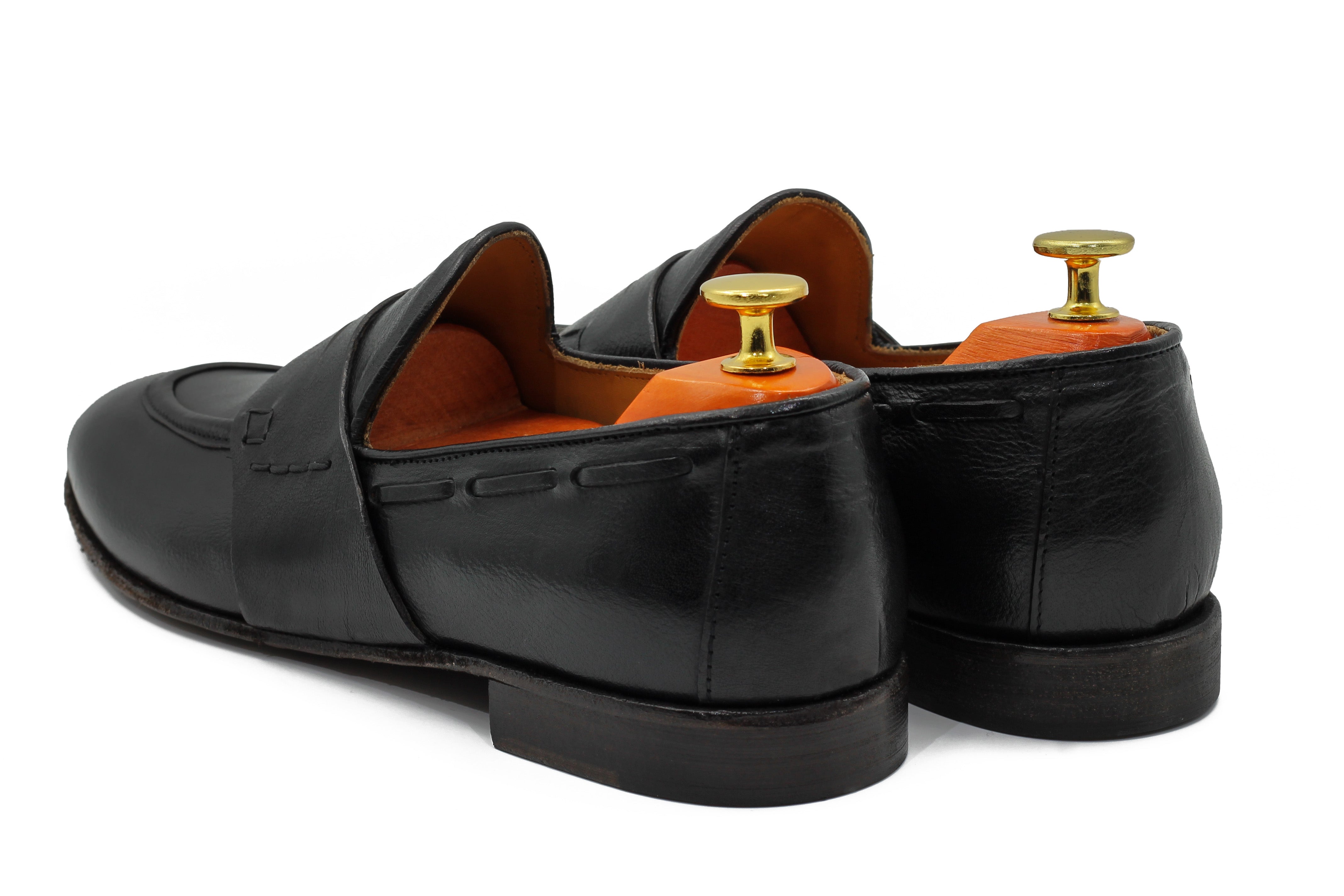 NAPLES 1 - BLACK PENNY LOAFER