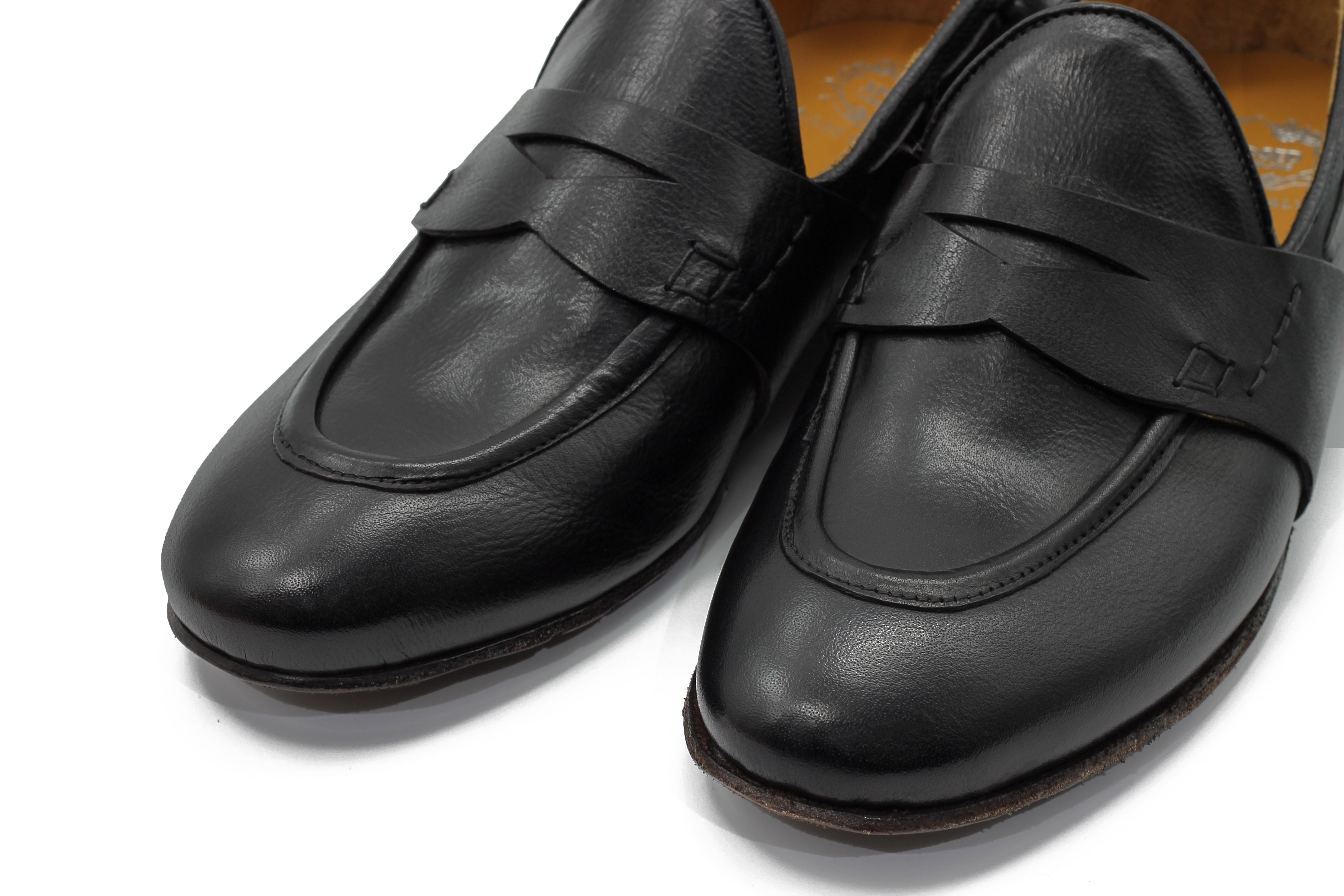NAPLES 1 - BLACK PENNY LOAFER