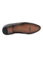 MENS VINTAGE WOVEN LEATHER LINED TASSEL MOCCASIN LOAFERS RETRO SMART CASUAL SHOES