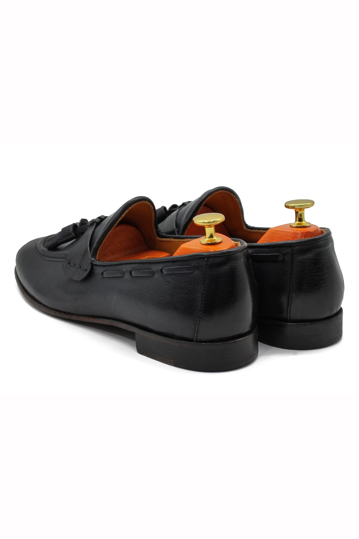 NAPLES 03 – TASSEL LOAFERS NAVY ITALIAN LEATHER