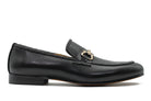 SNAFFLE TRIM LOAFERS IN BLACK