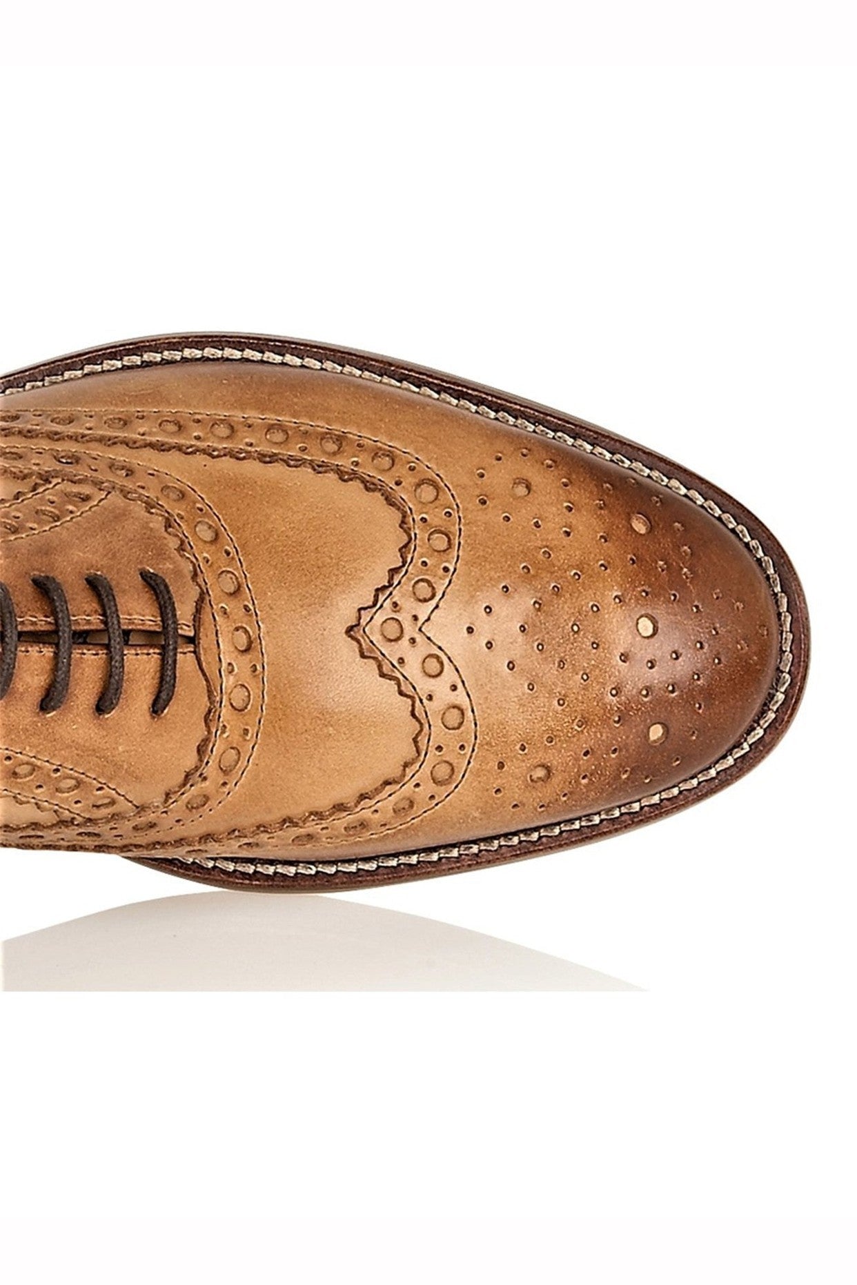 OXFORD BROGUES IN TAN