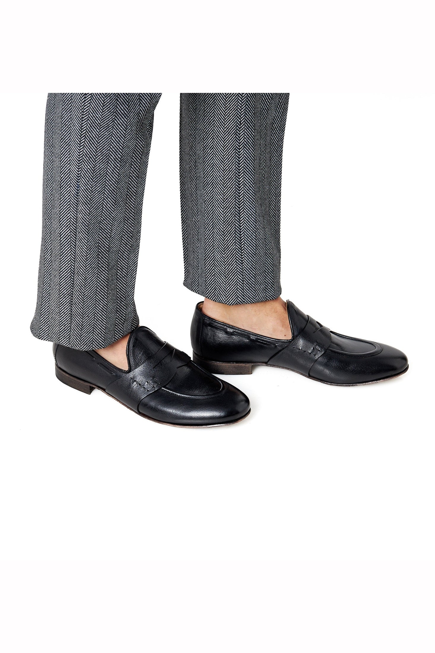 NAPLES 1 - BLACK PENNY LOAFER