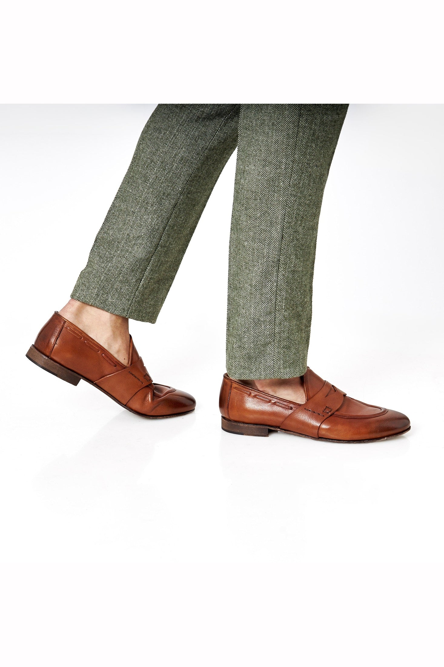NAPLES 01 - TAN PENNY LOAFER