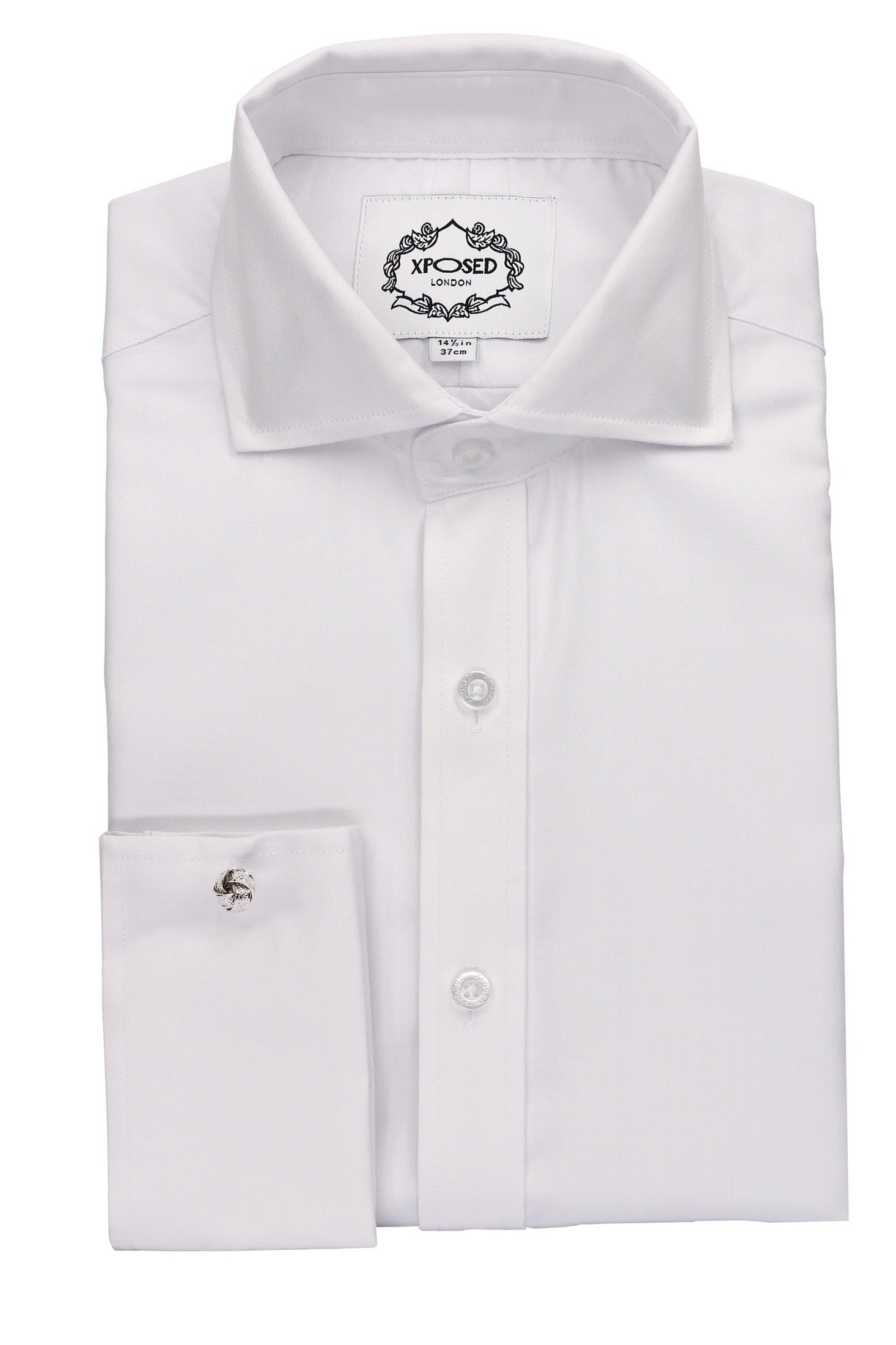 SILVER KNOT CUFFLINKS