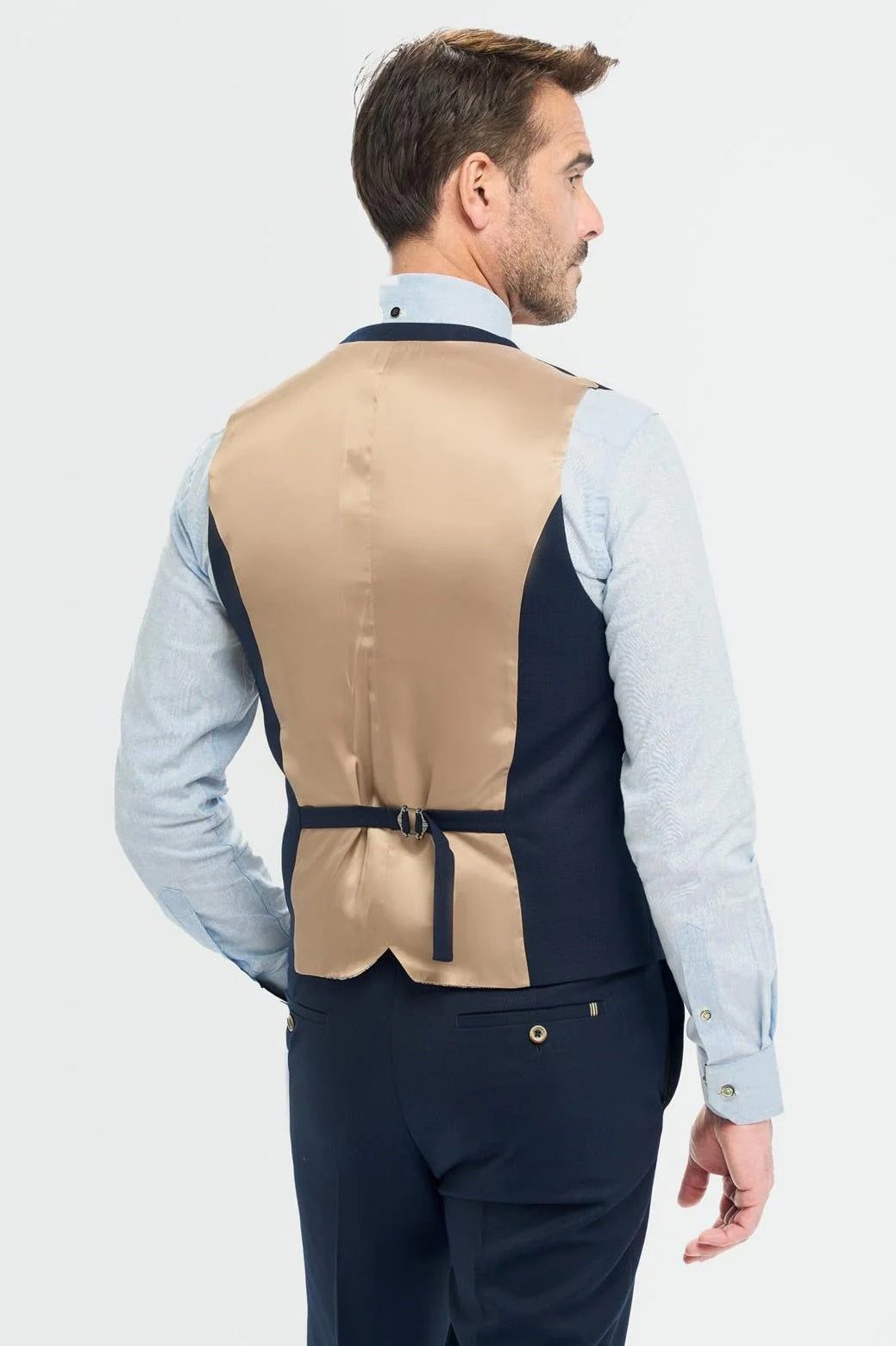 House of Cavani – Tropez Navy Blue Waistcoat CAVANI