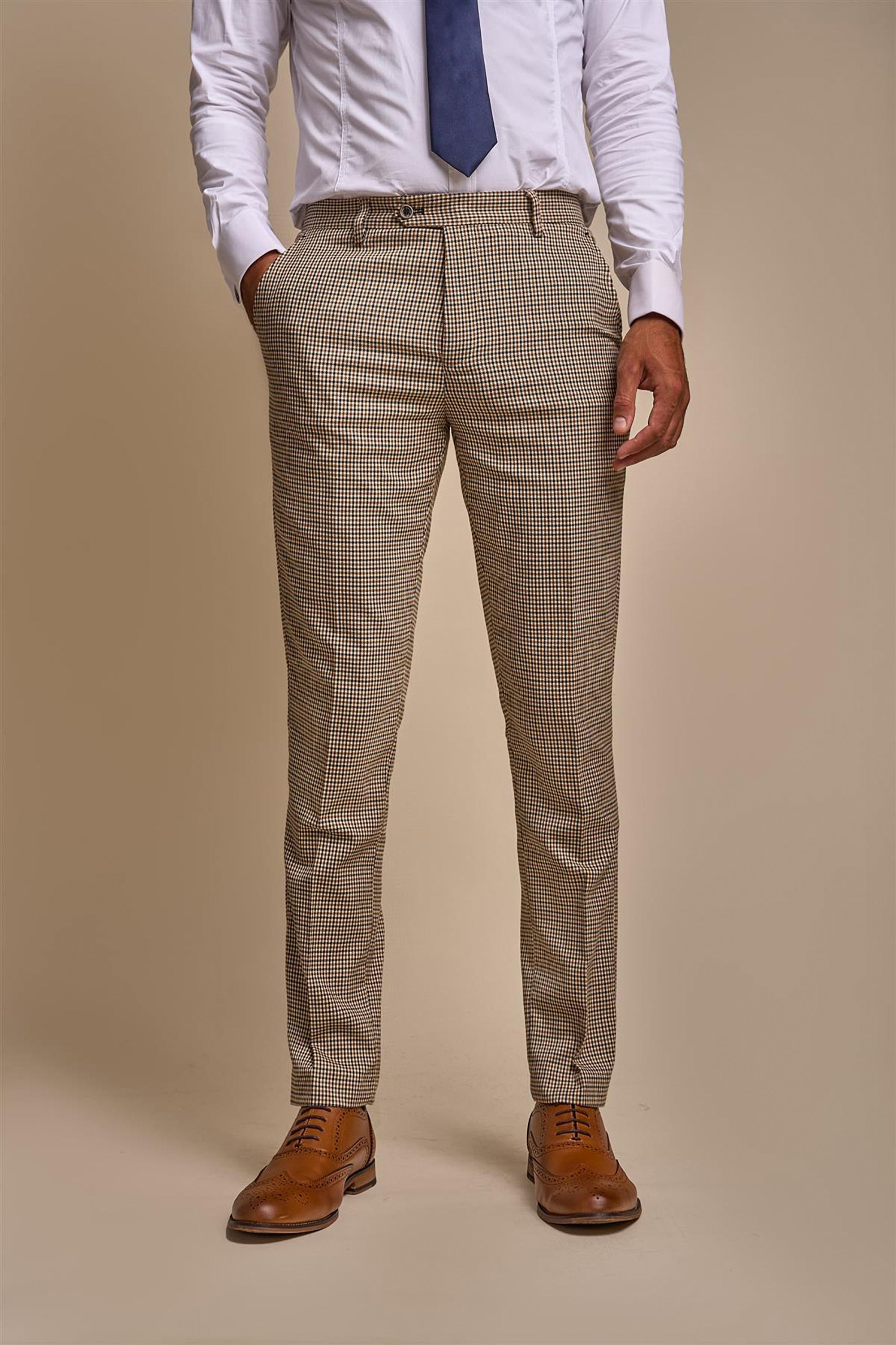 ELWOOD TAN TROUSERS