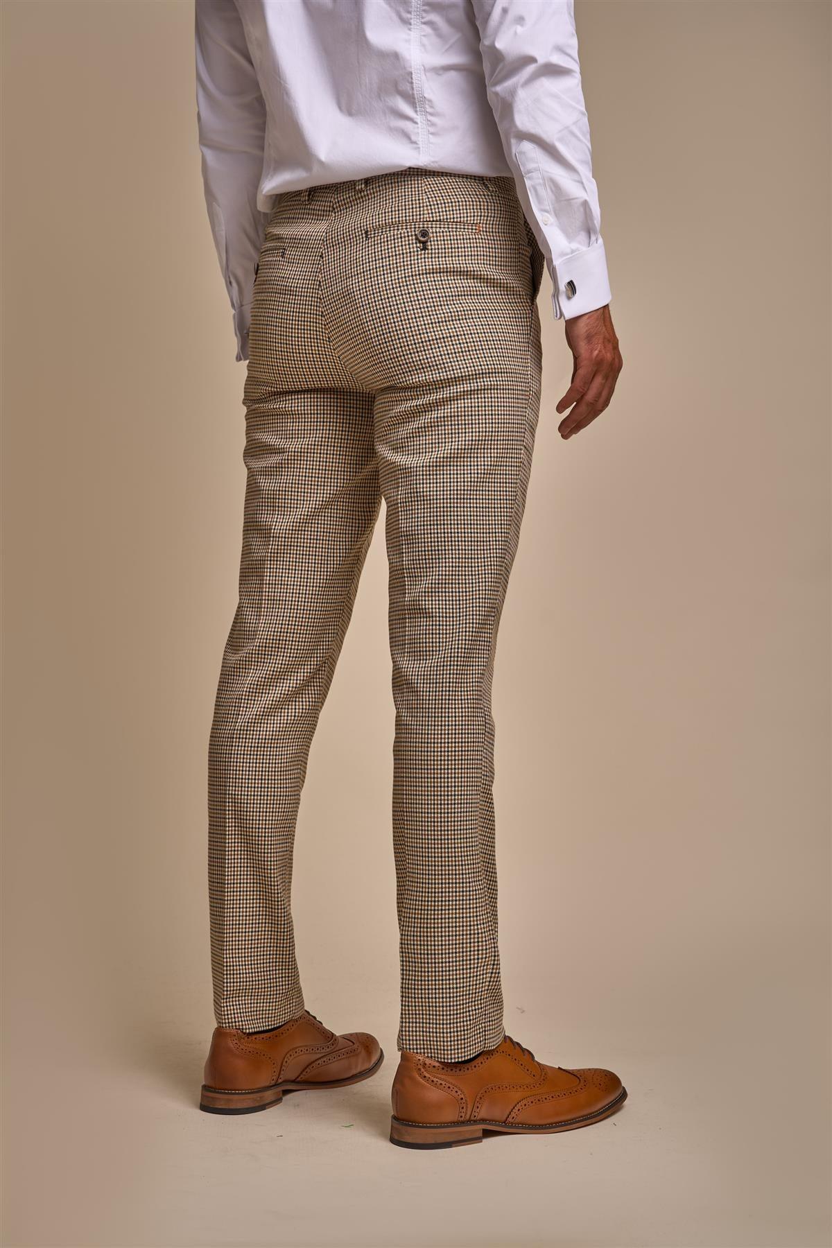 ELWOOD TAN TROUSERS