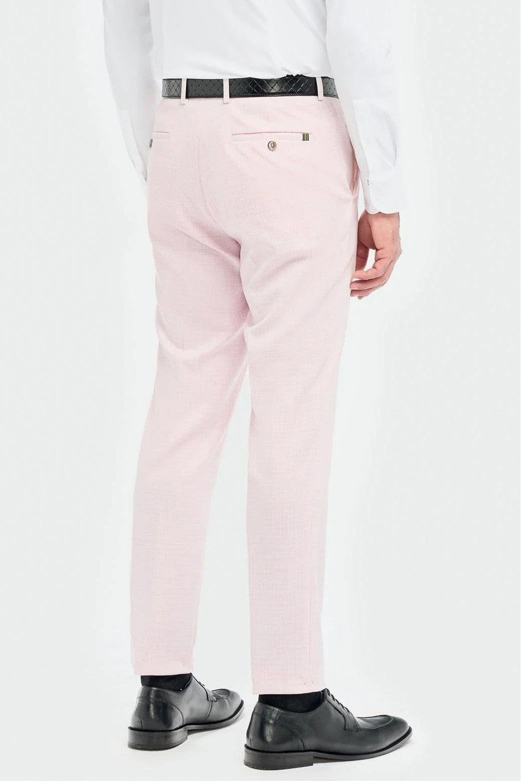 Cavani – Tropez Pink Tailored Trousers