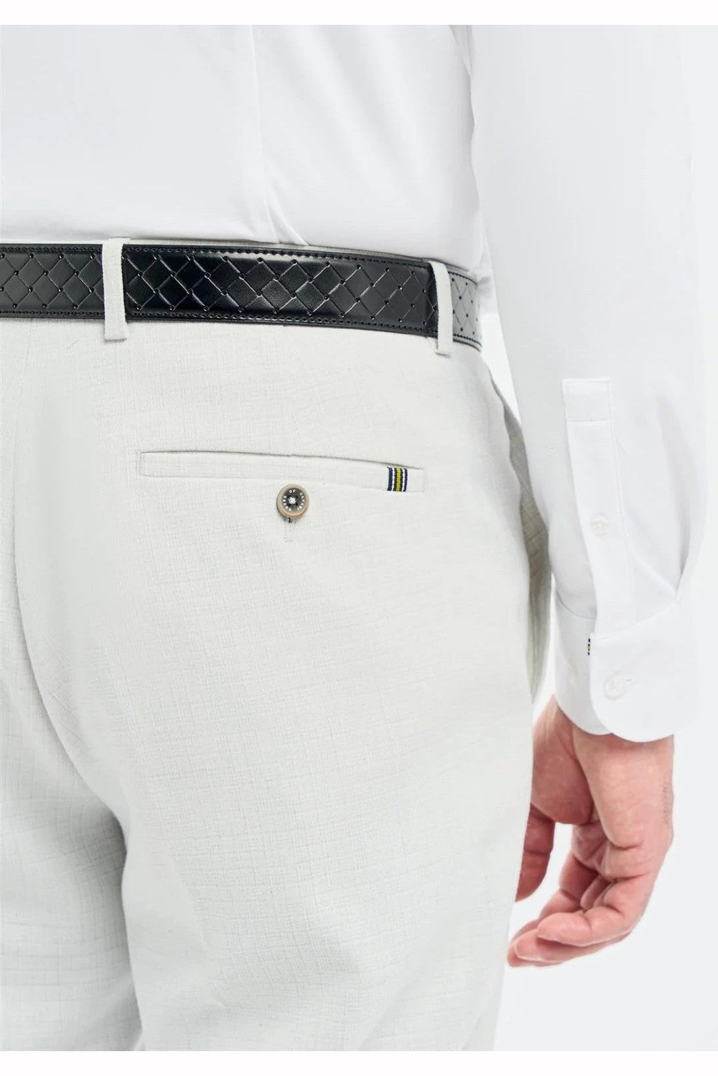 Cavani – Tropez Grey Tailored Trousers