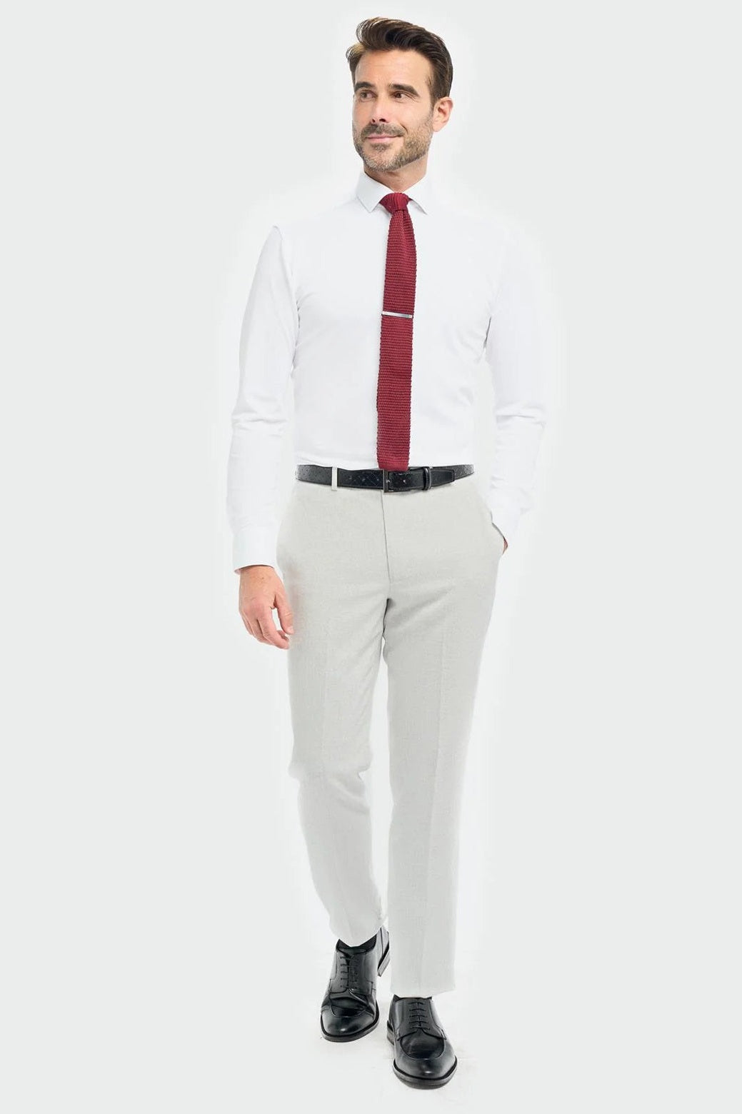 Cavani – Tropez Grey Tailored Trousers