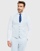 House of Cavani – Tropez Sky Blue Waistcoat CAVANI