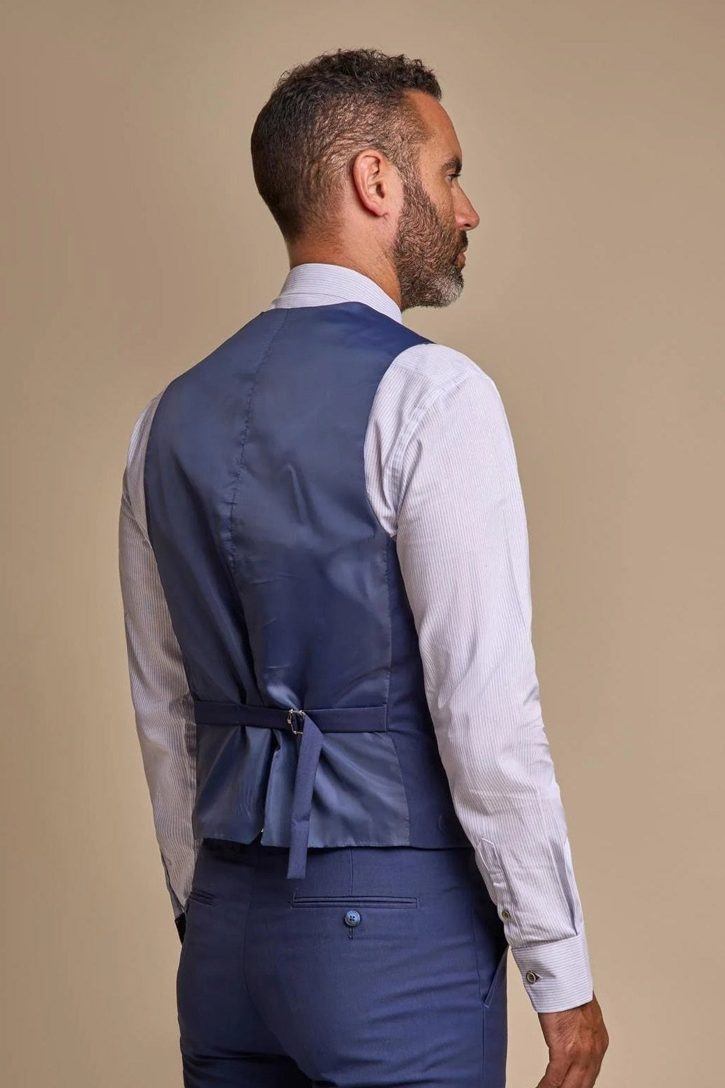 CAVANI JEFFERSON NAVY CLASSIC MEN’S 3 PIECE SUIT CAVANI