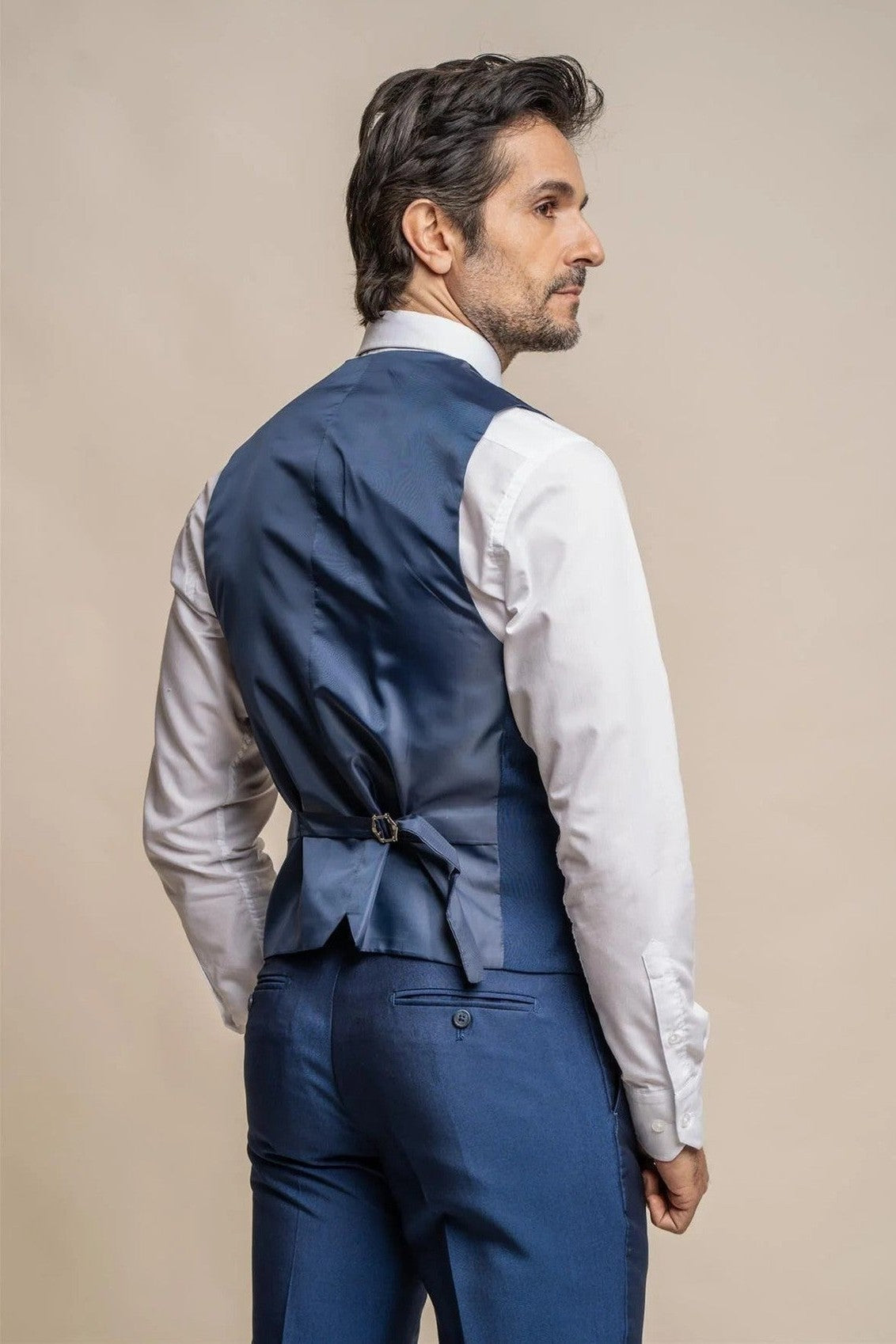 FORD NAVY WAISTCOAT CAVANI