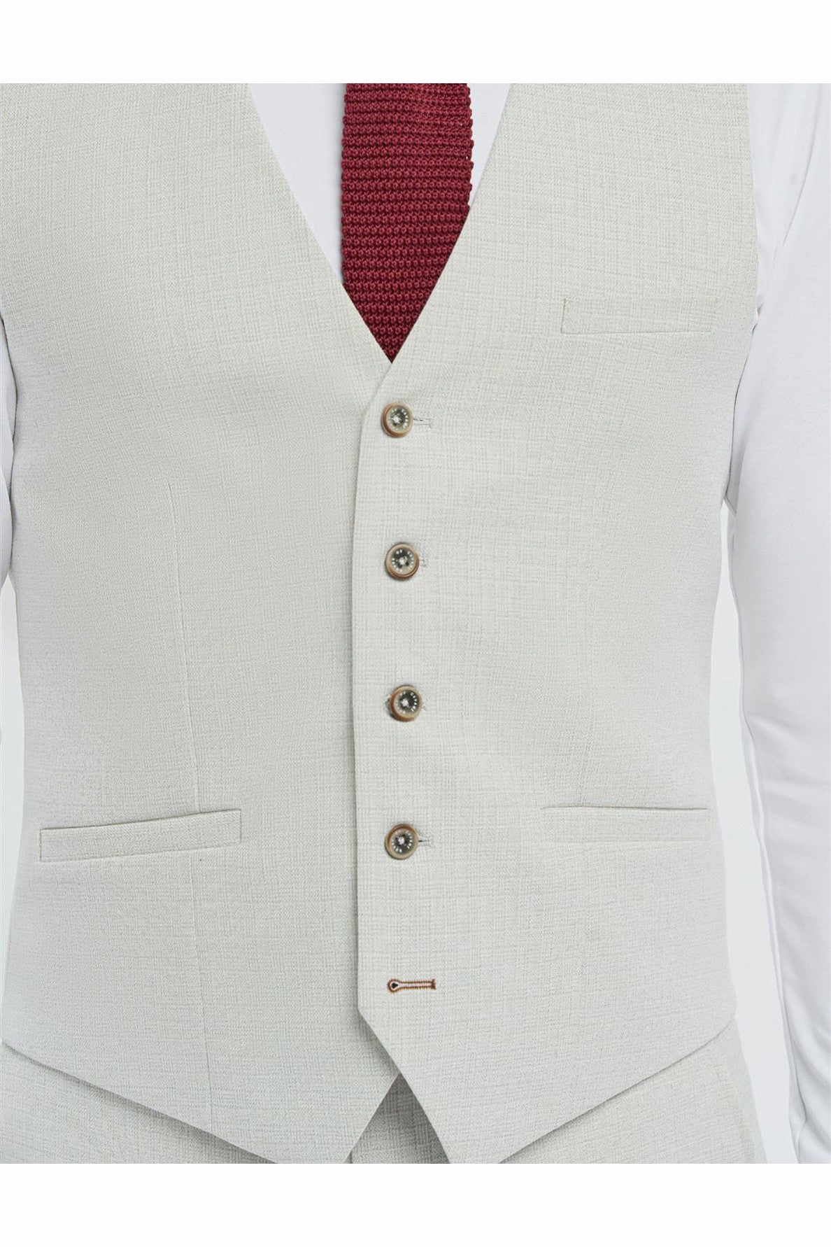 Cavani – Tropez Grey Tailored Waistcoat