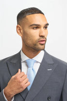 Cavani Bond Wool Rich Charcoal Double Breasted Blazer CAVANI