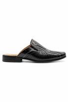 Men’s Glossy Black Handmade Real Leather Half Shoes Sartorial Shoes